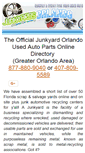 Mobile Screenshot of junkyardsorlando.com